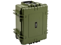 B &amp W International Resväska för utomhusbruk Typ 6800 70,9 l (B x H x D) 660 x 335 x 490 mm Brons-grön (matt) 6800/BG/RPD
