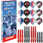 Winmau Blade 6 PDC Flight and Shaft Set