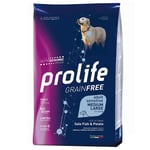 Prolife Grain Free Adult Sensitive Medium/Large Sole & Potatoes (suomenkielinen versio) - 10 kg