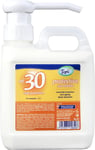 Sun Tropic Protective Sun Lotion SPF30 - 1 Litre | Family Size with Handy Pump,