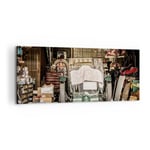 Impression sur Toile 120x50cm Tableaux Image Photo Historique Voiture Garage