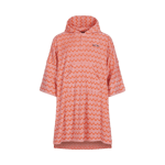 emmamalena Frottéponcho Våg Rosa Orange Ls Rosa