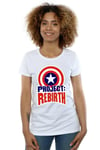 Captain America Project Rebirth Cotton T-Shirt