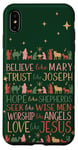 iPhone XS Max Believe Like Mary Trust Christmas Nativity Jesus Christian Case