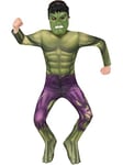 Rubie's Official Marvel Avengers Hulk Classic Childs Costume, Kids Superhero Fancy Dress, Large Age 9-10, Green