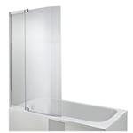 Pare-bain Malice Bain-douche - JACOB DELAFON - 2 volets - 6mm - 94,8x150cm