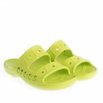 Crocs Mens Baya Sandals in Lime - Lime Green - Size UK 7-8