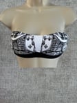 S (10) Piha by Moontide Bikini Top Angelo Bandeau Strapless Swim Tops Swimwear