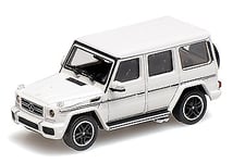 MINICHAMPS - Voiture 4x4 MERCEDES AMG G65 de 2015 de couleur blanc - 1/87 - M...