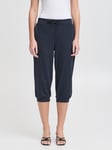 Ichi Kate Capri Pant - Dame - Blå - M