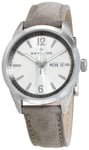 Hamilton H43311915 Broadway Silverfärgad/Läder Ø40 mm