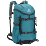 jianyana Sac à dos de Randonnée 30l Imperméable Léger et Durable pour le Camping la Randonnée la Marche les Sports de Plein air pour Homme et Femme bleu Sac à dos de Voyage