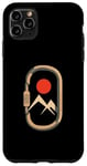 Coque pour iPhone 11 Pro Max Mousqueton de montagne minimaliste