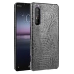 Sony Croco kuoret - Xperia 1 II Musta