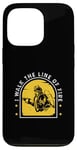 iPhone 13 Pro I Walk The Line Of Fire Awesome Fire Marshal Fire Department Case