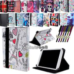 For Various 7" 8" 10" Argos Bush Tablet -smart Stand Leather Cover Case + Stylus