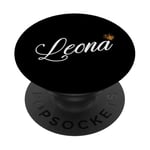 Leona Custom Name - Leona for Women Kids Toddlers PopSockets PopGrip Adhésif