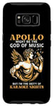 Coque pour Galaxy S8 Drôle dieu grec Apollo karaoké nuit chantant divinité