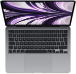 MacBook Air 13-tum, M2 8-core, grafik 10-core, 16GB RAM, 512GB SSD, 35W, Midnatt - Tyskt tangentbord