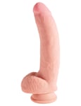 Pipedream Gode avec Testicules 25,4 cm Triple Density King Cock Plus 3D