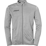 uhlsport Homme Score 26 Classic Jacke Veste D'entraînement Légère Sweat-shirt Demi-saison, Gris Foncé Chiné/noir, 3XL EU