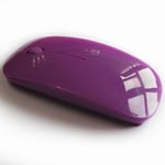 Ultra Thin Usb Optical Wireless 2.4g Receiver Super Mouse（go