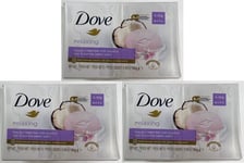 3XDove Relaxing Soap Bar With Coconut Milk&Jasmine Petals Scent (4x90g)12 Soaps.