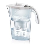 Laica Carafe filtrante Stream Line J31-AF, capacité Totale 2,30L, Couleur Blanc