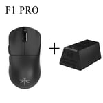 Vgn Dragonfly-Souris de jeu sans fil F1 ature a,2.4g,filaire,26000dpi,55g,130h,aste,pour Windows - Type F1 PRO-4K Black