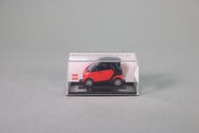 LE1527 BUSCH 48900 Voiture Ho 1:87 Smart rouge