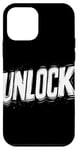 Coque pour iPhone 12 mini Costume de discours Lock and Unlock pour homme et femme