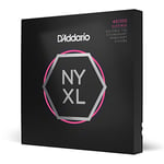 D'Addario Bass Guitar Strings - NYXL Bass Strings - NYXLS45100 - Unrivaled Strength, Tuning Stability, Enhanced Response - For 4 String Bass Guitars - 45-100 Regular Light Double Ball End, Long Scale