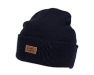 Levi's Unisex-Adult Classic Knit Cuffed All Season Beanie Hat, Navy Solid, One Size