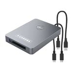 Caruba Card Reader CFexpress B USB 3.1 Kortleser for CFExpress Tybe B kort