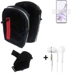  Holster / Shoulder + earphones for Motorola Moto G13 Bag Extra Belt Case