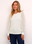 KAFFE Serena Jersey Blouse