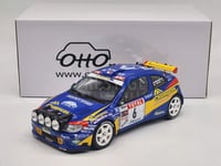 RENAULT MEGANE MAXI #6 RALLYE MONT BLANC 2000 LOEB ELENA OTTOMOBILE OT960 1:18