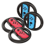 Nintendo Switch Racing Wheel 4-PACK in Black