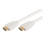 MCAB HDMI Hi-Speed Kabel with Ethernet - HDMI-kabel med Ethernet - 1 m