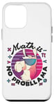 Coque pour iPhone 12 mini Math is No ProbLlama Jeu de mots amusant en forme de lama