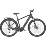 Elcykel hybrid Scott Sub Cross eRIDE 20 Men EQ SAMPLE Dark Anodized 2023