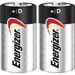 ENERGIZER 2 Batterier Max LR20/D