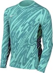 Nike Mixte Enfant Long Sleeve Top Y NK DF Gardien V Gk JSY Ls, Hyper Turq/Teal Nebula/White, FD7480-354, L