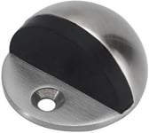 TaleeMall Half Moon Oval Floor Door Stop-Solid Stainless Steel Door Stopper and