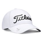 Titleist Womens Players Performance Ball Marker Cap - White/Black