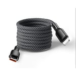 MagnoLoop – Smart Magnetisk Laddkabel Black USB-C - Lightning