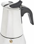 Express Coffee Maker 4 Cup Italian Induction Stainless Steel Silver 796101104