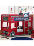 Julian Bowen Bond Street Double Decker Bus Bunk Bed Frame