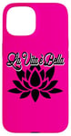 Coque pour iPhone 15 La vie est belle - LA VIE EST BELLE, design simple