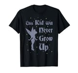 Disney Peter Pan Tinkerbell Never Grow Up Graphic T-Shirt T-Shirt